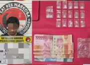 Terduga Pengedar Narkotika Disergap