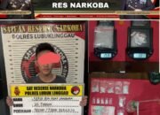 Nyambi Jadi Pengedar Narkotika, Pria Tuna Karya Ditangkap Aparat