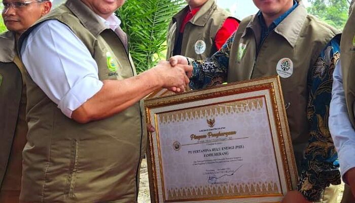 Perkuat Ekosistem Pesisir, PHE Jambi Merang Raih Penghargaan Gubernur Sumsel