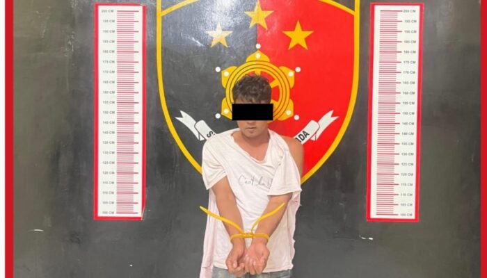 Polsek Megang Sakti dan Sat Reskrim Polres Musi Rawas Tangkap Karyawan Perkebunan Sawit