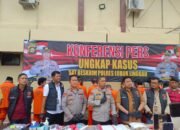 Satu Bulan Polres Lubuklinggau Ungkap 45 Kasus , Amankan 24 Tersangka. Residivis 17 Kali Masuk Penjara.
