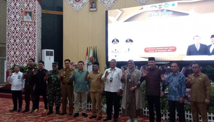 Workshop Evaluasi Pengelolaan Keuangan dan Pembangunan Desa. Ini Pesan Tegas Wakil Bupati Musi Rawas.