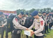 “Kamis Sedekah”Bersama Satbrimob Polda Sumsel Batalyon B Pelopor