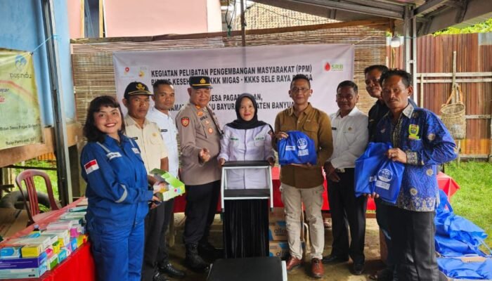 Dukung Fasilitas Sarana Prasarana Puskesdes dan Makanan Tambahan, SKK Migas – KKKS Sele Raya Belida Realisasi Program PPM
