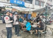 Satbrimob Polda Sumsel Batalyon B Pelopor Patroli Dialogis Jaga Kondusifitas Kamtibmas di Lubuklinggau