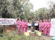 Pengurus Dan Ketua Bhayangkari Cabang Musi Rawas Salurkan Bansos dan Gelar “Trauma Healing” Kepada Korban Kebakaran