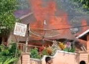 Ditinggal Pergi Melayat Rumah Habis Dilalap Sijago Merah