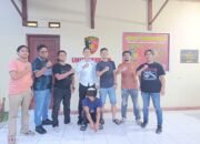 Saat Lakalantas Bawa Motor Hasil Curian. Pelaku Ranmor Diamankan Unit Reskrim Polsek Utara Polres Lubuklinggau