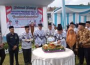 Puncak Peringatan HUT PGRI 80 dan HGN 2025 Dilakukan pemotongan 80 Nasi Tumpeng. Ini Pesan Penting Walikota Lubuklinggau