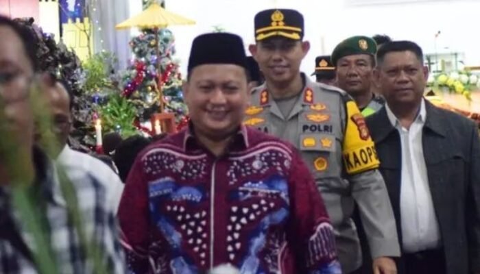 Bupati Musi Rawas Hadiri Misa Natal Tahun 2025
