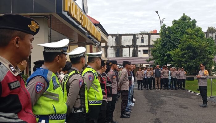 H-6 Jelang Pergantian Tahun, Polres Lubuklinggau Tingkatkan Pengamanan