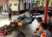 Batalyon B Pelopor Satbrimob Polda Sumsel Gelar Latihan dan Pengecekan Peralatan SAR