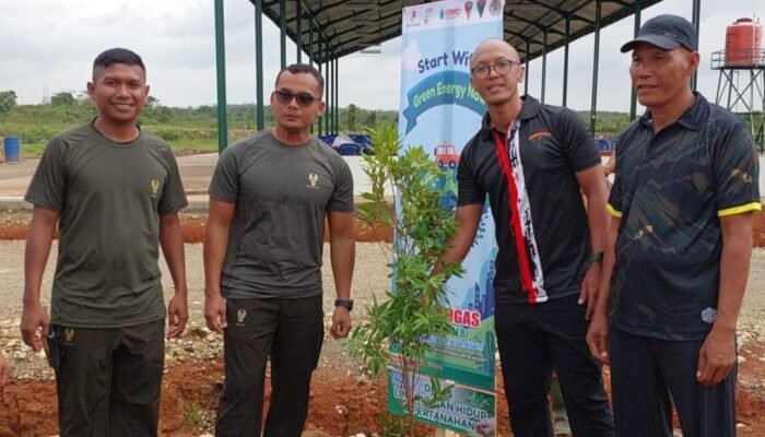 SKK Migas – Seleraya Merangin Dua Sinergi Dengan Yonif TP 846/KS  Lakukan Penanaman Bibit Pohon