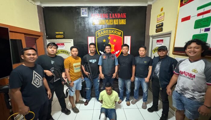 Melawan. Pelaku Begal Guru SD Negeri di Musi Rawas Di Lumpuhkah Dengan Timah Panas