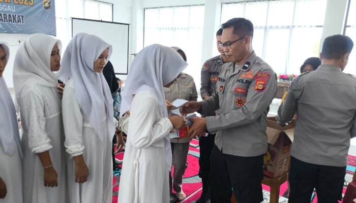 Polres Lubuklinggau Gelar Jumat Berkah, Gelar Doa Bersama Anak Yatim