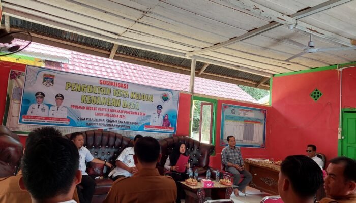 Camat Rawas Ulu Minta Seluruh Aparat Pemerintah Desa Tingkatkan Kinerja Dan Pelayanan Kepada Masyarakat