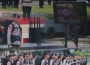 Apel Kesatuan. Dansat Brimob Tekankan Kesiapsiagaan Bencana