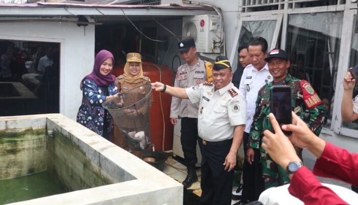 WBP Lapas Kelas III Surulangun Rawas Panen Raya Serentak