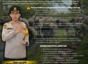 Kapolres Musi Rawas Himbau Warga dan Pengendara Waspada Kemunculan Gajah Liar