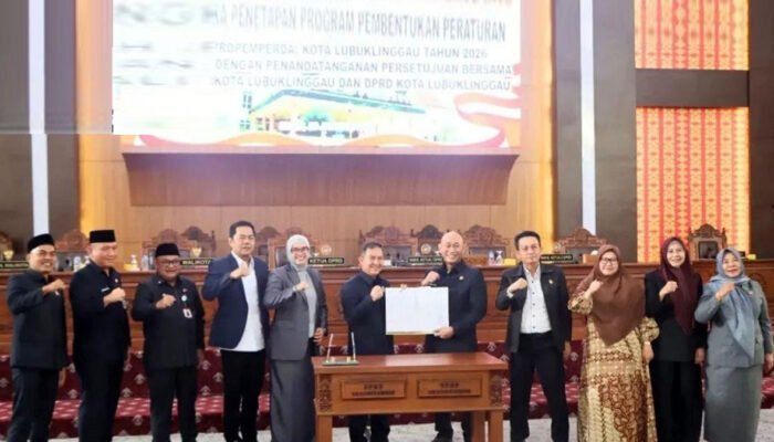 13 Raperda Dibahas Dalam Propemperda DPRD Kota Lubuklinggau 2026