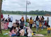 Hari Libur Tahun Baru. Destinasi Obyek Wisata Danau Aur Membludak