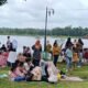 Hari Libur Tahun Baru. Destinasi Obyek Wisata Danau Aur Membludak