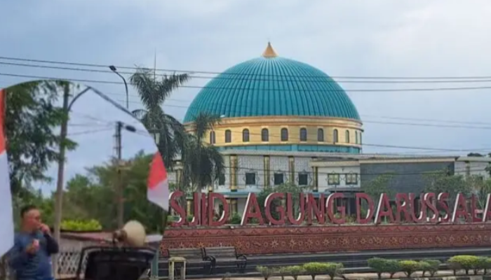 Rehab Kubah Dan Pemasangan Ornamen Masjid Agung Darussalam Rp. 18 Milyar. Kuat Dugaan Rawan Penyimpangan