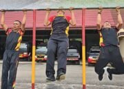 Tingkatkan Kebugaran dan Soliditas, Personel Batalyon B Pelopor Giatkan Olahraga