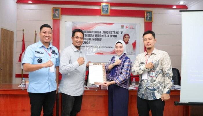 Hasil Muskot Lubuklinggau V. Hj Risca Priba Ayu Terpilih sebagai Ketua PMI Kota Lubuk Linggau