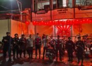 Personel Satbrimob Polda Sumsel Batalyon B Pelopor Laksanakan Patroli Cipta Kondisi Pengamanan Malam Tahun Baru Imlek 2026