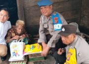 Polsek Muara Beliti Peduli Melalui Program Jum’at Berkah Berbagi “Mang Beliti”.