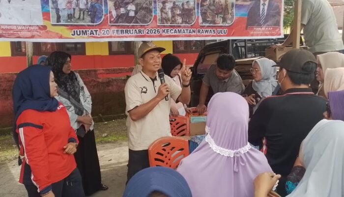 Kendalikan Inflasi Dan Jaga Stabilitas Harga Selama Ramadhan. Pemerintah Kabupaten Musi Rawas Utara Gelar Operasi Pasar Murah Di 7 Kecamatan