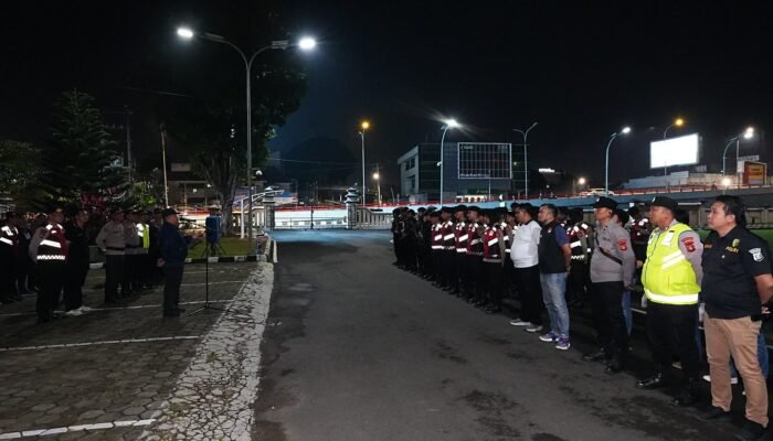 Pastikan Keamanan Akhir Pekan, Polda Sumsel Gelar Patroli Skala Besar