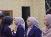 Ketua TP PKK, Pembina Posyandu, dan Bunda PAUD Kecamatan Dilantik