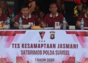 Satbrimob Polda Sumsel Batalyon B Pelopor Laksanakan TKJ Semester I TA 2026