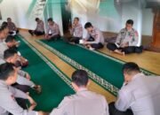 Satbrimob Polda Sumsel Batalyon B Pelopor Rutin Laksanakan Binrohtal Sarana Tingkatkan Iman dan Taqwa