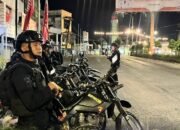 Satbrimob Polda Sumsel Batalyon B Pelopor Patroli Antisipasi Kejahatan 3 C, Balap Liar dan Geng Motor di Wilayah Hukum Polres Lubuklinggau