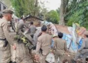 Enam Gubuk Liar di Jogo Boyo, Kota Lubuklinggau Diduga Tempat Prostitusi Dirobohkan