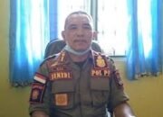 Kasat Pol PP Himbau Pelaku Usaha Warung Nasi dan Kopi Agar Tutup Tempat Usaha Pakai Tirai