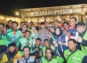 Kapolri Temui Ojol di Palembang, Dengarkan Aspirasi Driver 
