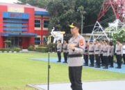 Kapolda Sumsel Gelar Inspeksi Senpi Personel di Mapolda