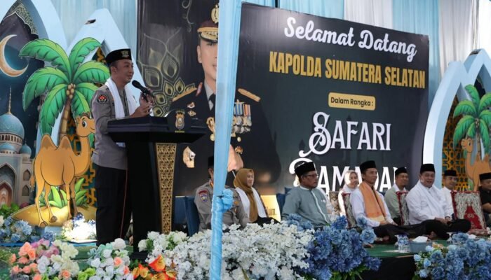 Safari Ramadan Banyuasin, Kapolda Sumsel Perkuat Koordinasi Pengamanan Idul Fitri