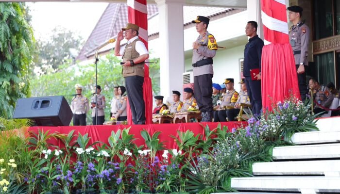 Kapolda Sumsel Gelar Apel 1.000 Personel, Operasi Ketupat Musi 2026 Resmi Dimulai