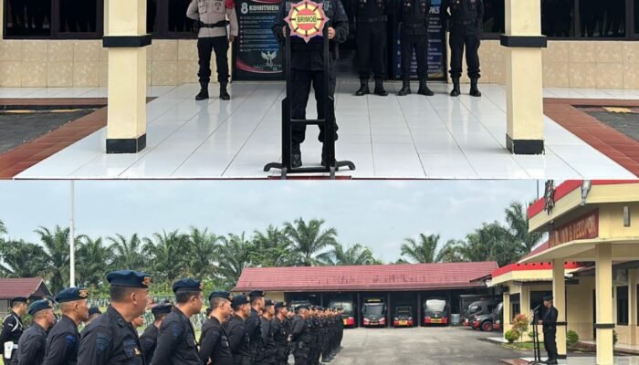 Siaga Penuh Tanpa Libur, Satbrimob Polda Sumsel Batalyon B Pelopor Antisipasi Situasi Kontijensi