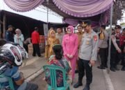 Kapolres Ogan Ilir Salurkan Bantuan Kemanusiaan dan Santunan untuk Korban Kebakaran Ibul Besar III