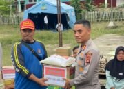 Polres OKU Selatan dan Bhayangkari Gerak Cepat Salurkan Bantuan bagi Korban Banjir Bandang dan Longsor di Manduriang