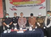 Polres Musi Rawas Utara Musnahkan Barang Bukti 1.043 Kg Sabu Dengan Cara Diblender