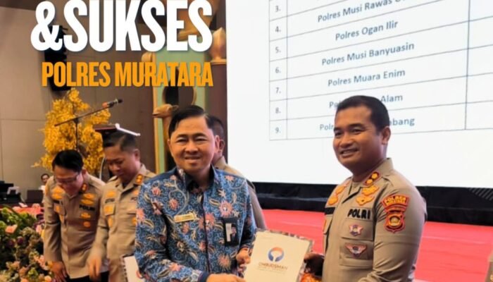 Polres Musi Rawas Utara Raih Peringkat 4 Maladministrasi Penyelenggaraan Pelayanan Publik