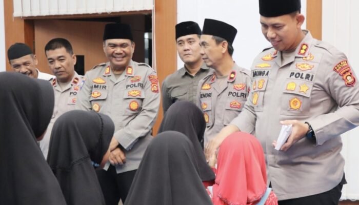 Semarak Ramadhan 1447. Kapolres Musi Rawas Bukber Bersama Anak Yatim dan Kaum Dhuafa