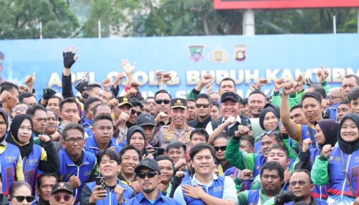 Kapolr Apelkan 5.000 Ojol dan Buruh, Perkuat Community Policing